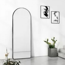 Зеркало арка в полный рост в чёрной раме Arch XL Black(Арч)  Smal 70*170 см 