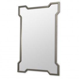 Зеркало в серебряной раме Zar Silver (Зар) Svart 70*102 см 